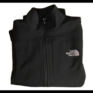 Women’s Northface Apex Zip Up Jacket Black - Small